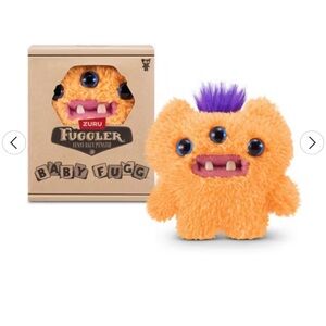 NWT Zuru Baby Fuggler Reek-O-Orange Plush Toy